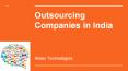 The Best thing about Outsourcing Services in India PowerPoint PPT Presentation