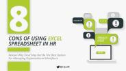 Cons of Excel Spreadsheets in Human Resource Management