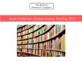 Book Publishers GMB 2016 - Charcterstics PowerPoint PPT Presentation