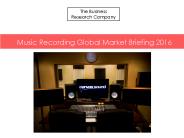 Music Recording GMB Report  2016-Segment