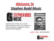 Meet With My Team - Stephen Budd Music