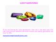 Lucky Gemstones (1) PowerPoint PPT Presentation