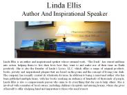Linda Ellis - Author And Inspirational Speaker