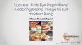 Success: Birds Eye Inspirations; Adapting brand image to suit modern living PowerPoint PPT Presentation