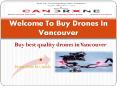 Buy drones Vancouver