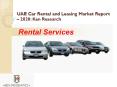 Market Share Avis Hala, Europcar Fleet Size UAE, Thrifty UAE Car Rental, PowerPoint PPT Presentation