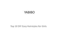 Top 10 DIY Easy Hairstyles for Girls