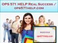 OPS 571 HELP Real Success / ops571help.com PowerPoint PPT Presentation