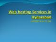 web hosting company in hydedrabad PowerPoint PPT Presentation