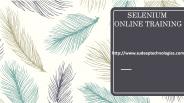 selenium online course institute in USA|uk