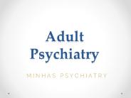 Adult Psychiatry