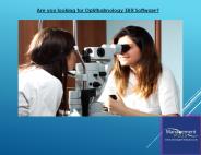 Are you looking for Ophthalmology EHR Software?