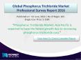 Phosphorus Trichloride Market: high utilization of formula for phosphorus trichloride as feedstock to produce other chemicals. PowerPoint PPT Presentation