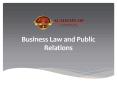 Business Law and Public Relations PowerPoint PPT Presentation