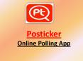 Best Online Polling App - Posticker PowerPoint PPT Presentation