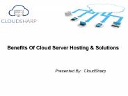 Get Maximum Benefit's Of Cloud Sharing Solutions