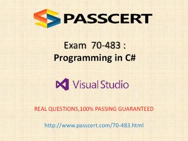 Microsoft 70-483 exam practice test download