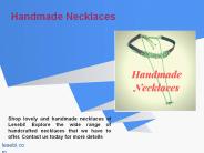 Handmade Necklaces