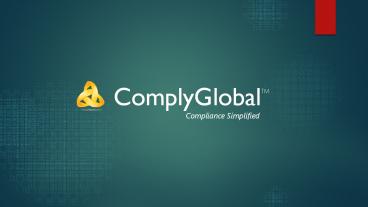 Compliance Software For Proactive Compliance Management | ComplyGlobal