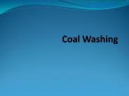 coal washing