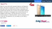 Selfie Expert-Oppo F1s With 16MP Front Selfie Camera‎