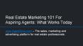 Real Estate Marketing 101 for Aspiring Agents: What Works Today PowerPoint PPT Presentation