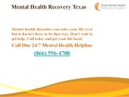 Mental Health Recovery Texas
