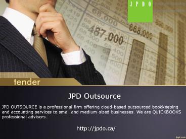 Quickbooks Training Montreal | (514) 316-4403 | JPD Outsource