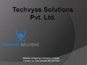 Website Designing Company In Noida
