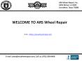 Dallas Wheel Repair PowerPoint PPT Presentation