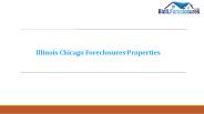 Illinois Chicago Foreclosures Properties