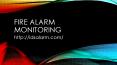 Fire Alarm Monitoring