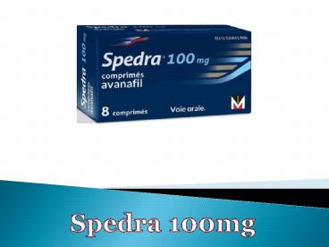 Spedra 200mg Prix