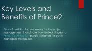Key levels and benefits of prince2