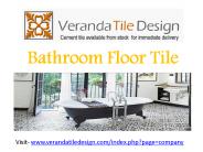 Bathroom Floor Tiles