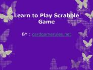 Scrabble rules for kids
