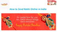 How to Send Rakhi Online in India