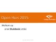 Open Huis 2015 PowerPoint PPT Presentation