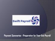 Payment Summaries - Preparation for Year-End Payroll