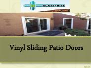 Vinyl Sliding Patio Doors
