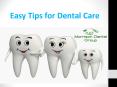 Easy Tips for Dental Care PowerPoint PPT Presentation