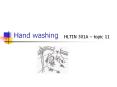 Hand washing PowerPoint PPT Presentation