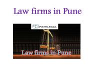 Law firms in Pune | PathLegal
