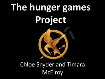 Chloe Snyder and Timara McElroy