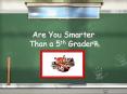 Are You Smarter Than a 5th Grader? PowerPoint PPT Presentation