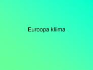 Euroopa kliima