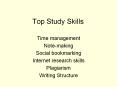 Top Study Skills PowerPoint PPT Presentation