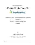 Angel Broking Demat Account Research PowerPoint PPT Presentation