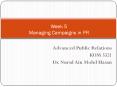Advanced Public Relations PowerPoint PPT Presentation