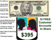 For $395 you'll receive: